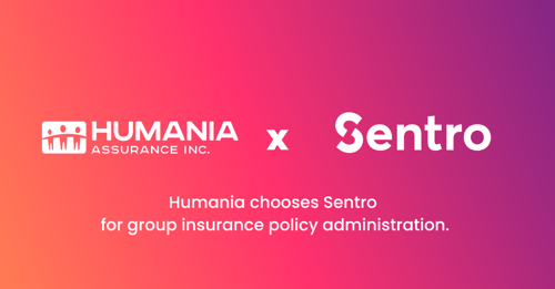 Innovative Sentro platform picked by Humania Assurance for customer-centric group insurance administration